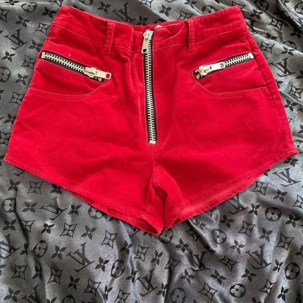 Unif Velvet Shorts